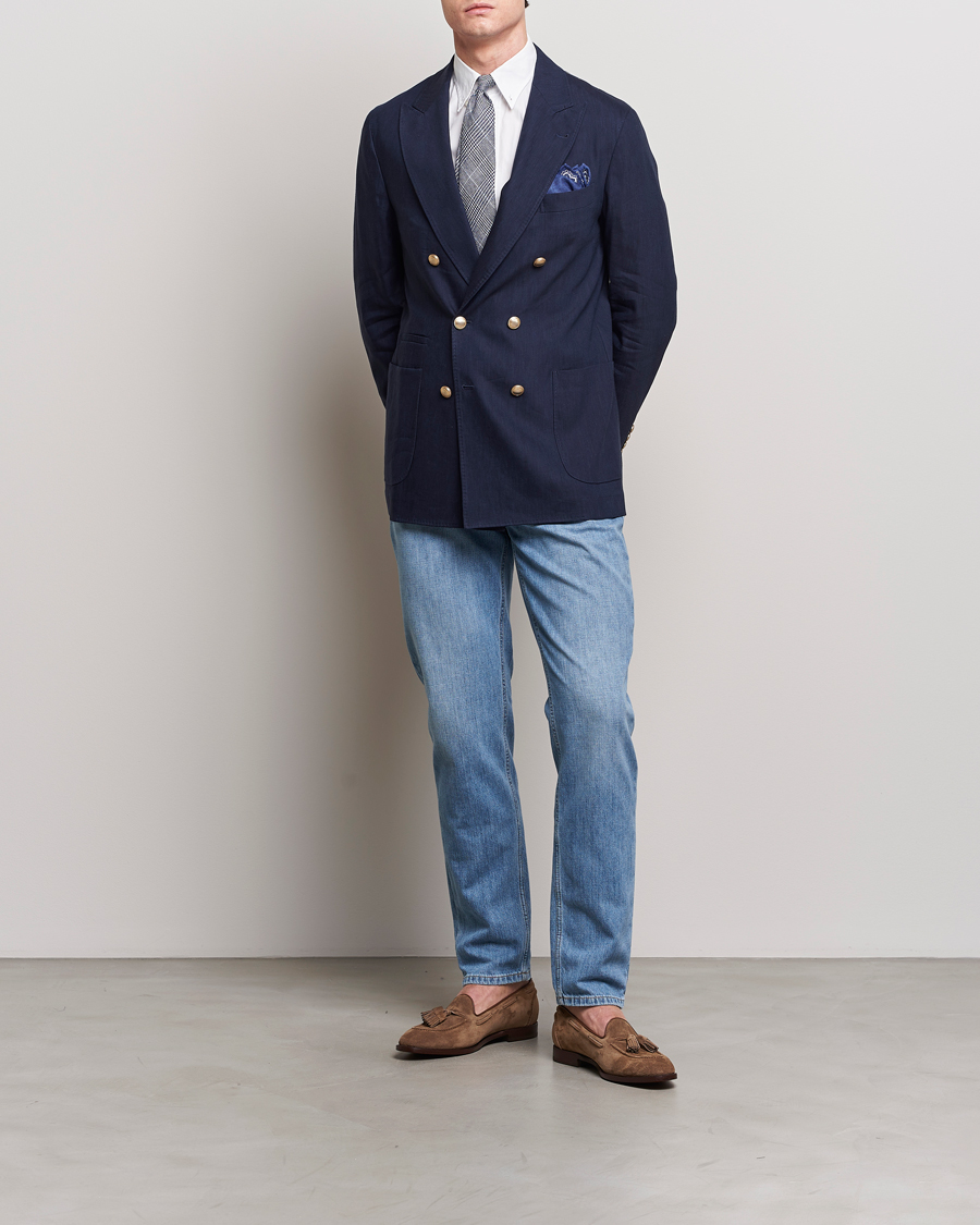 Herre | Jeans | Brunello Cucinelli | Traditional Fit Jeans Blue Wash