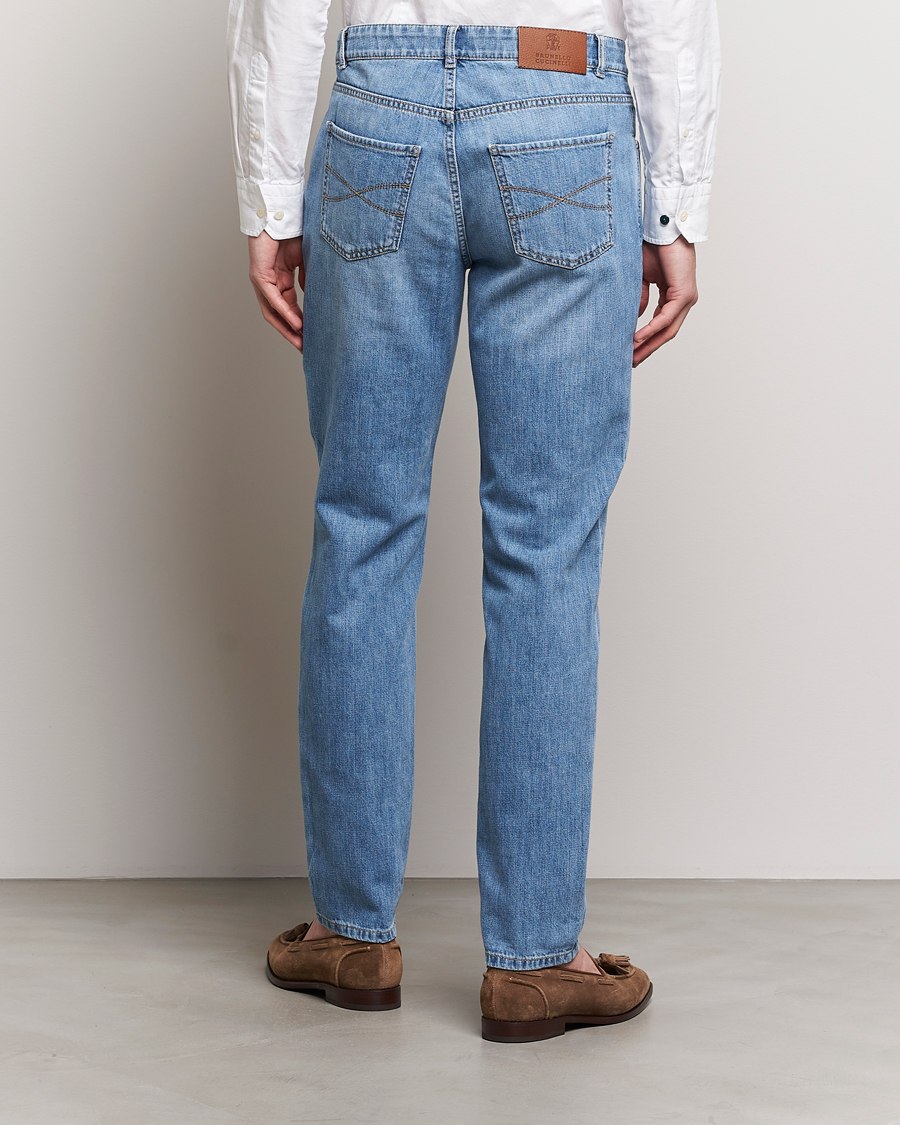 Herre | Jeans | Brunello Cucinelli | Traditional Fit Jeans Blue Wash