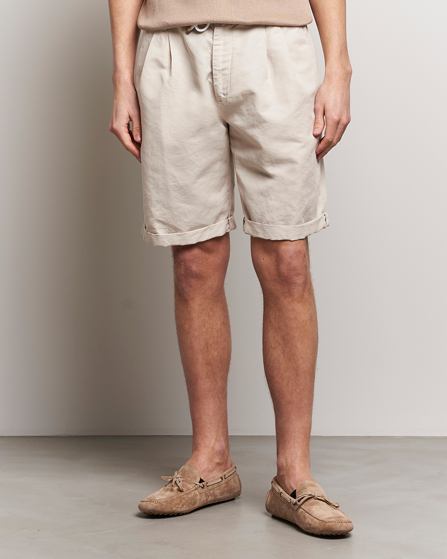 Herre | Brunello Cucinelli | Brunello Cucinelli | Drawstring Shorts Light Beige