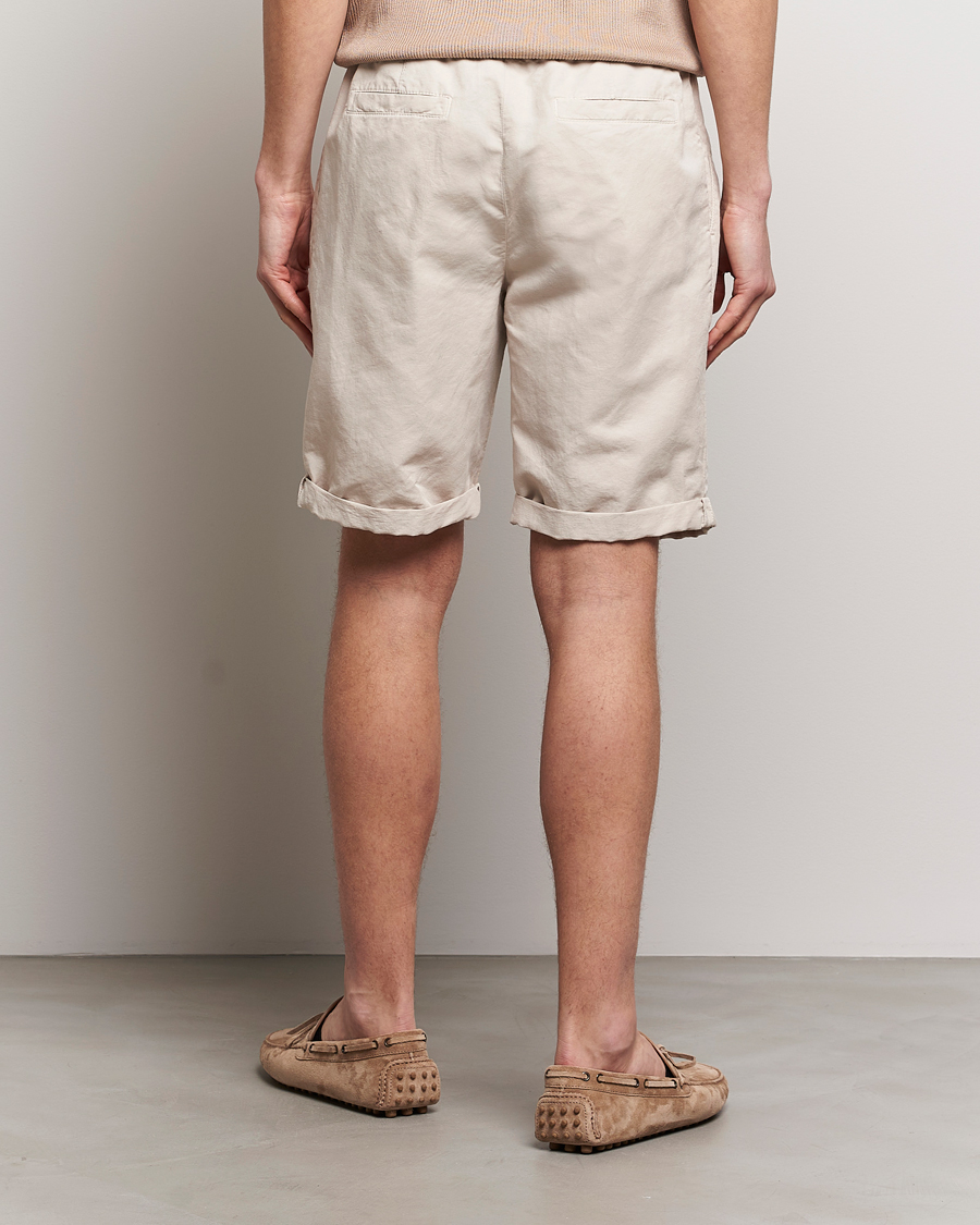 Herre | Shorts | Brunello Cucinelli | Drawstring Shorts Light Beige