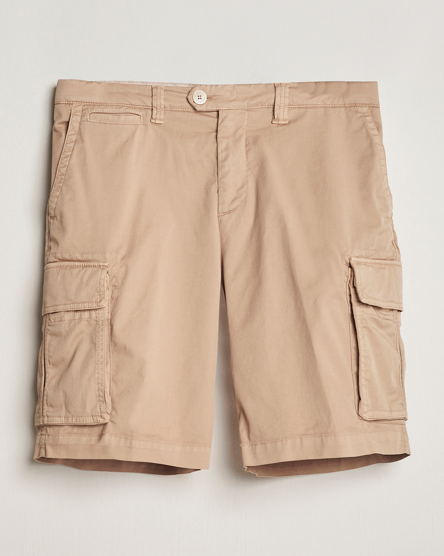 Herre | Shorts | Brunello Cucinelli | Cotton Cargo Shorts Beige