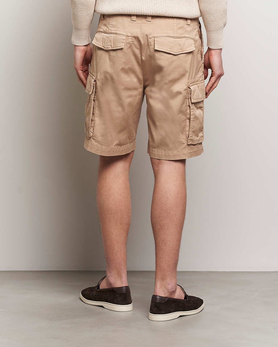 Herre | Shorts | Brunello Cucinelli | Cotton Cargo Shorts Beige