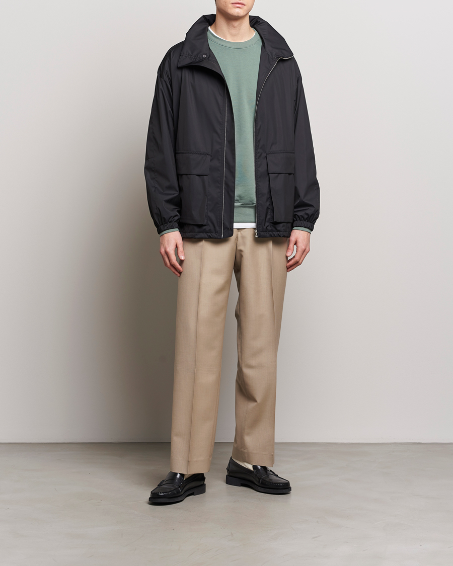Herre | Bukser | Auralee | Tropical Wool/Mohair Slacks Beige