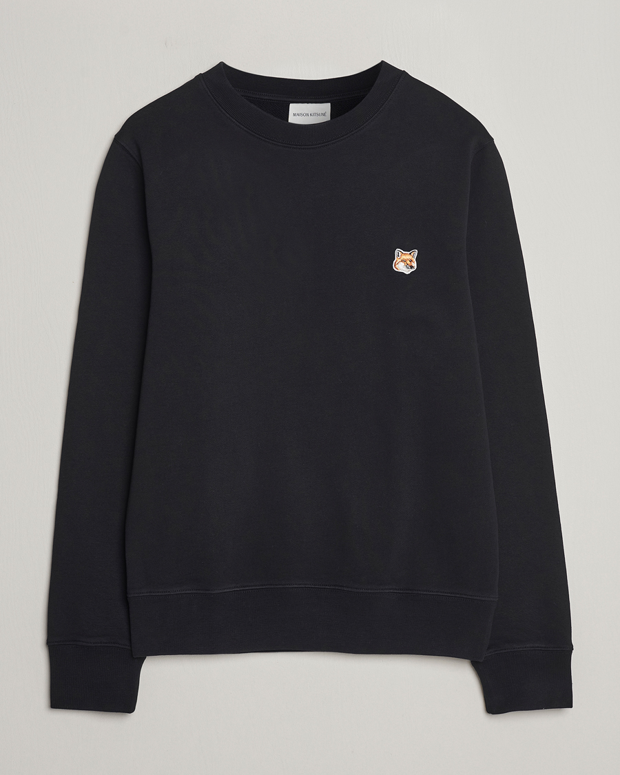 Herre | Trøjer | Maison Kitsuné | Fox Head Sweatshirt Black