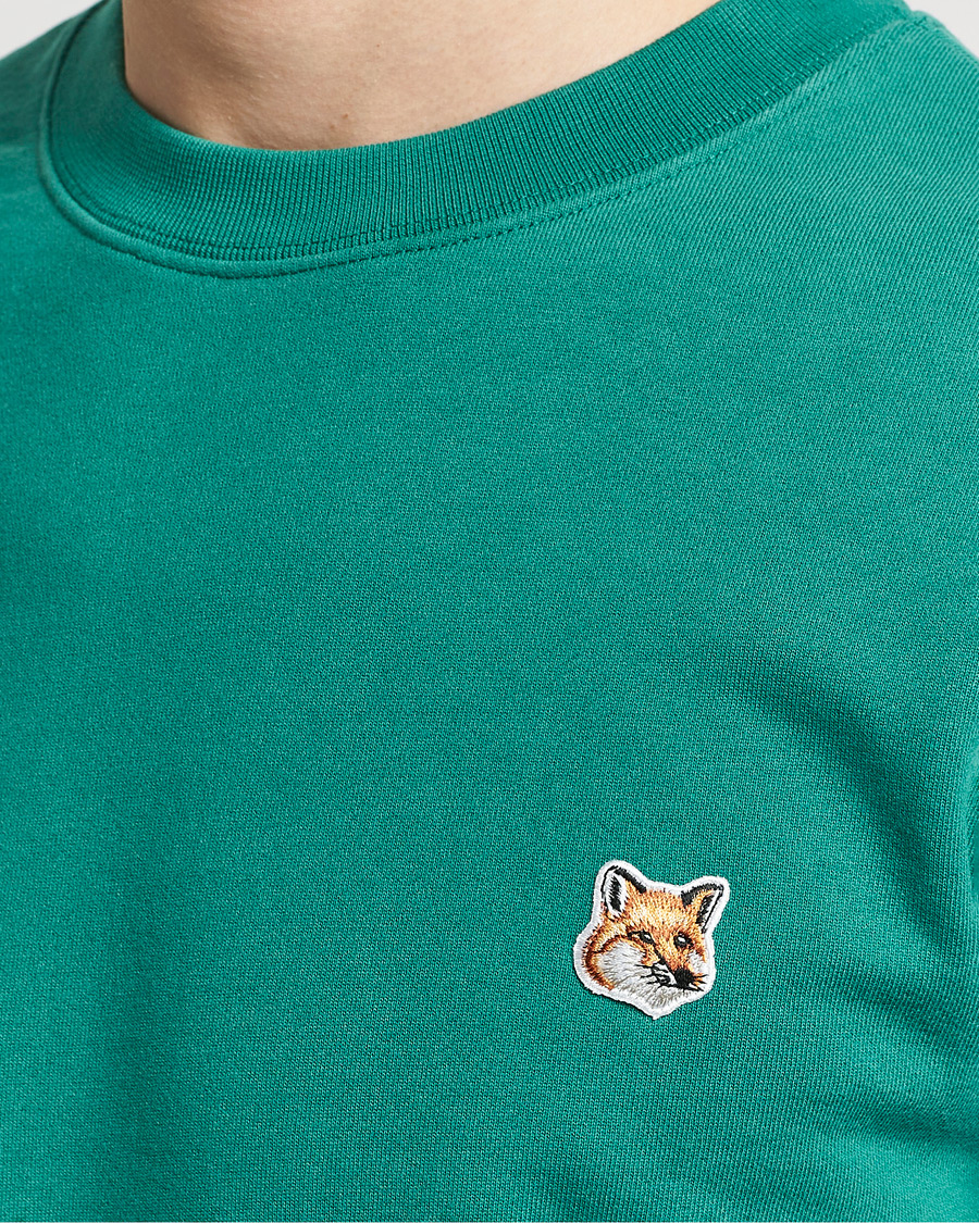 Herre | Trøjer | Maison Kitsuné | Fox Head Sweatshirt Pine Green
