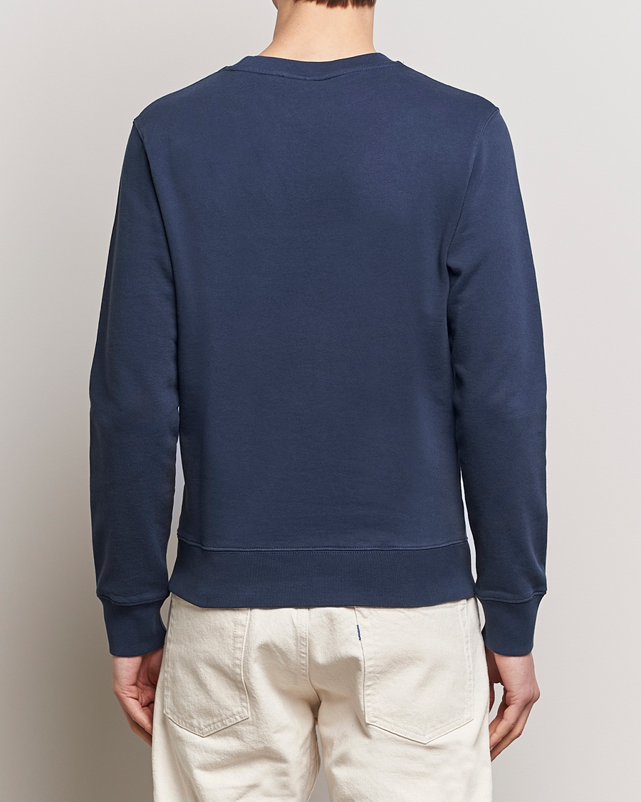 Herre | Trøjer | Maison Kitsuné | Chillax Fox Sweatshirt Ink Blue