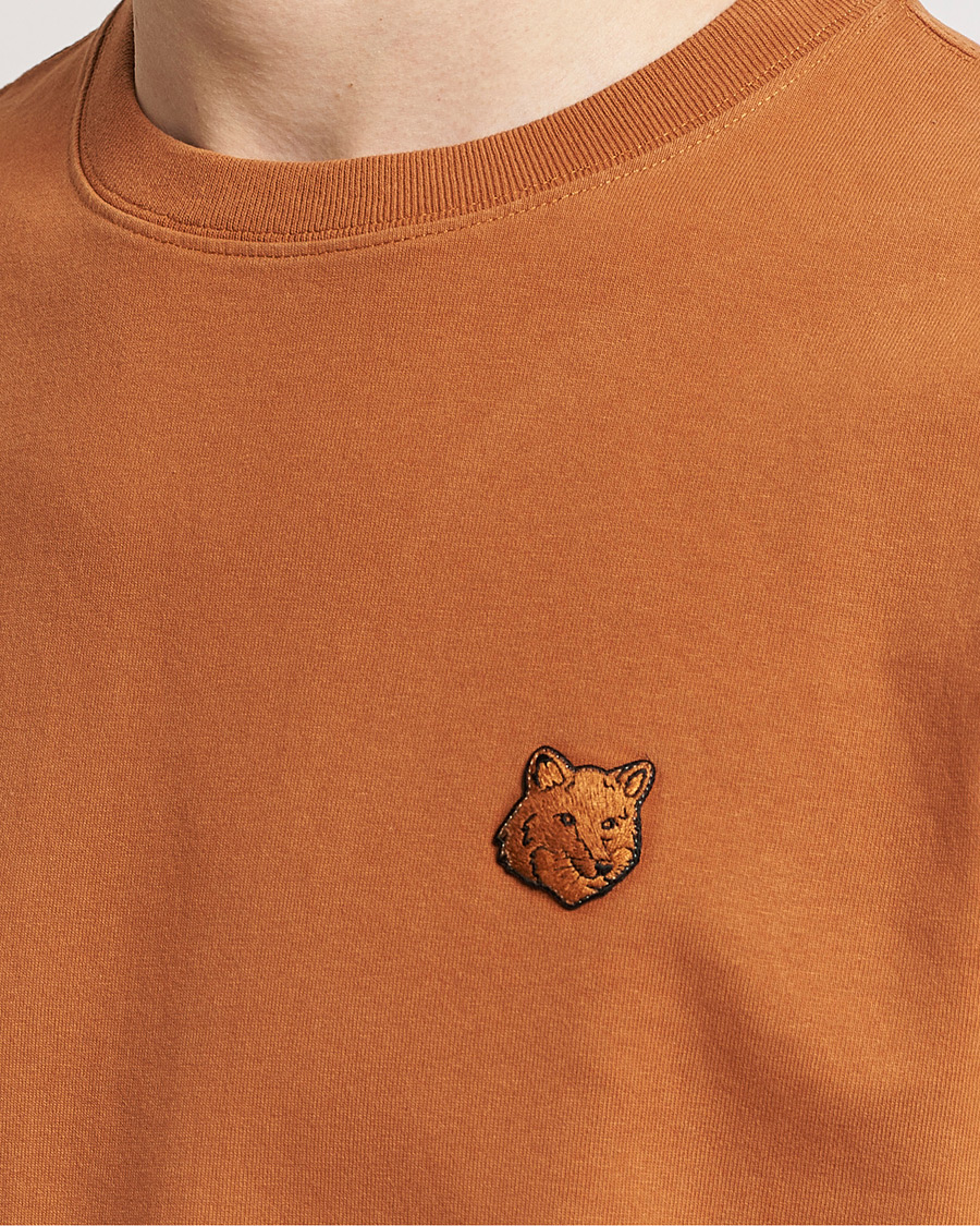 Herre | T-Shirts | Maison Kitsuné | Tonal Fox Head T-Shirt Tobacco