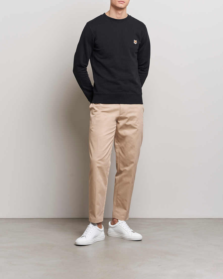 Herre | Bukser | Maison Kitsuné | Straight Chino Light Beige