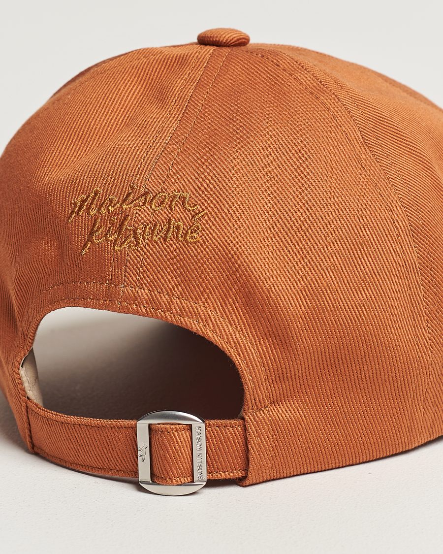 Herre | Maison Kitsuné Tonal Fox Cap Tobacco | Maison Kitsuné | Tonal Fox Cap Tobacco