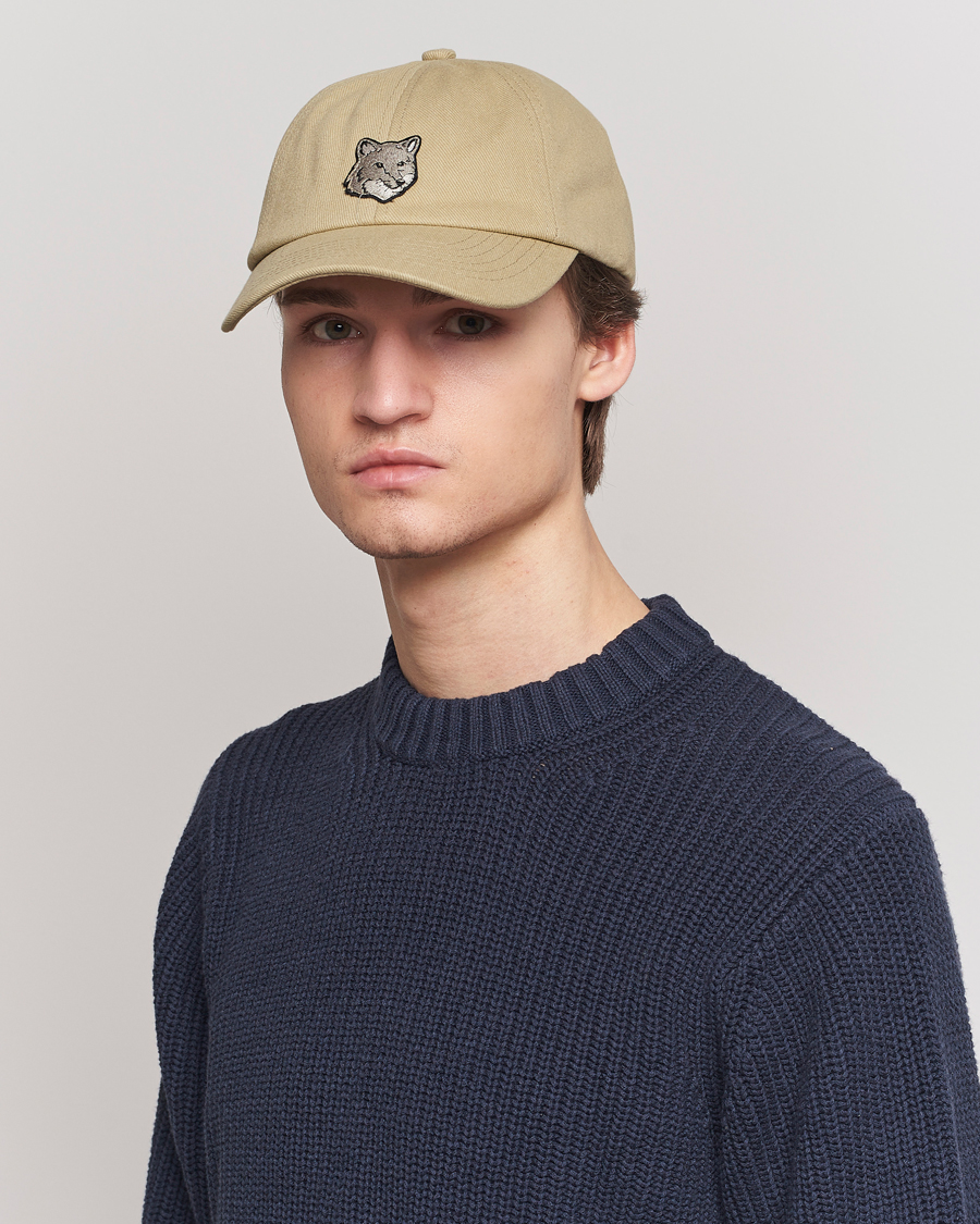 Herre | Tilbehør | Maison Kitsuné | Tonal Fox Cap Canvas