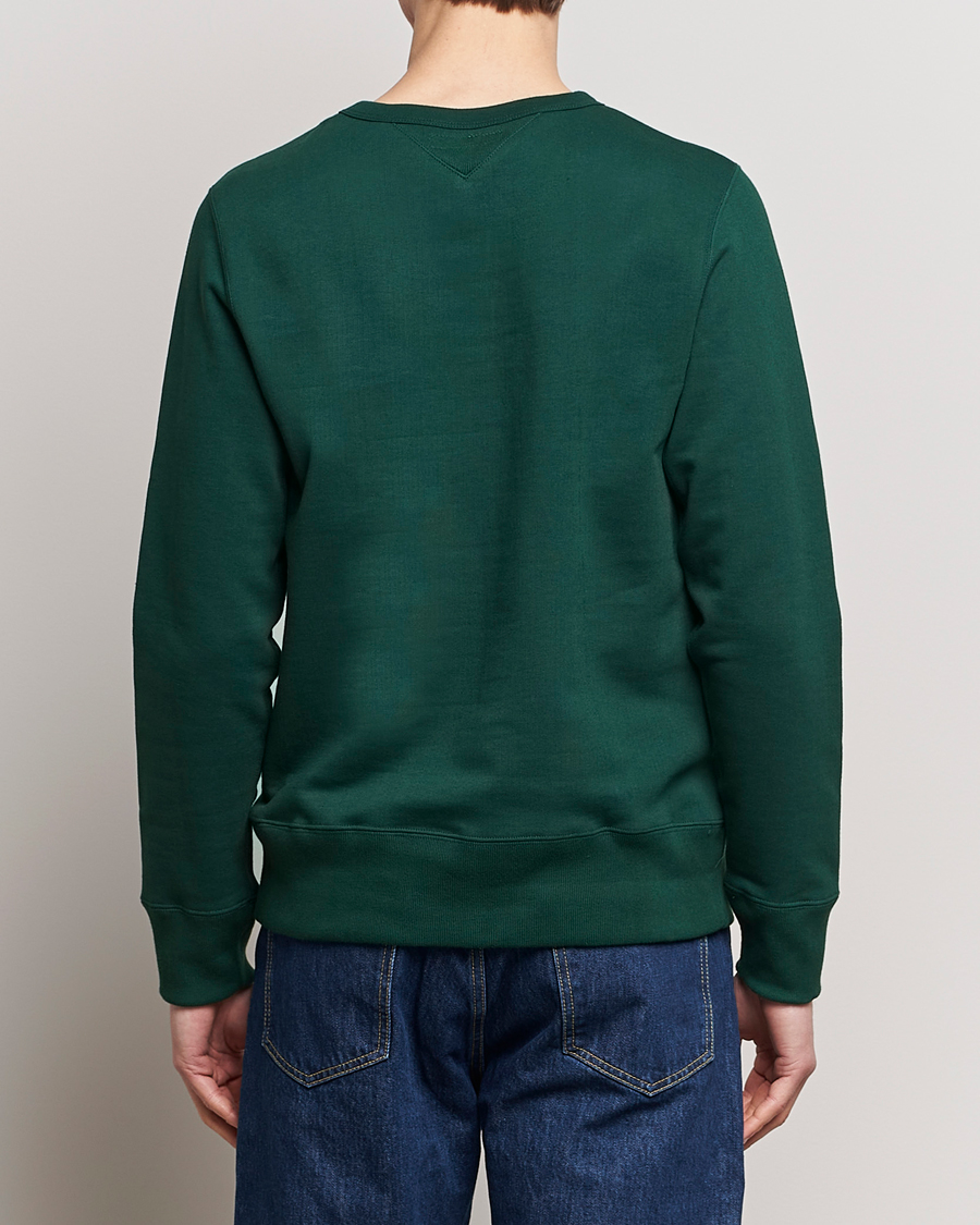 Herre | Trøjer | Merz b. Schwanen | Organic Cotton Crew Neck Sweatshirt Classic Green