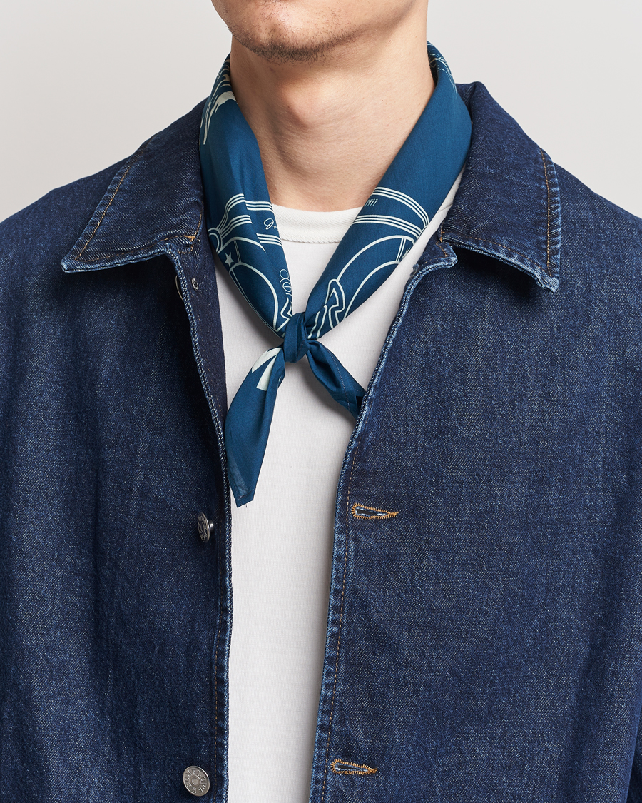 Herre | Loyalitetstilbud | Merz b. Schwanen | Cotton Bandana Ink Blue