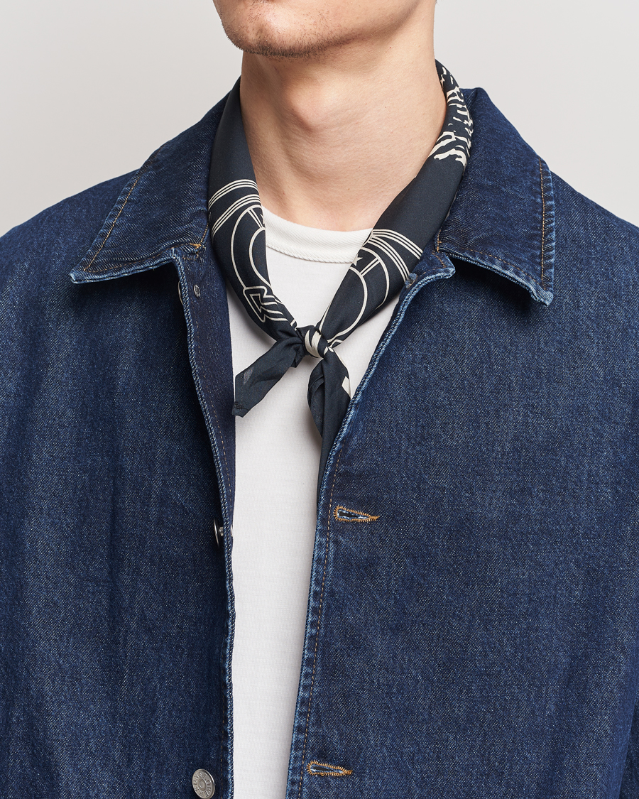 Herre | Contemporary Creators | Merz b. Schwanen | Cotton Bandana Charcoal