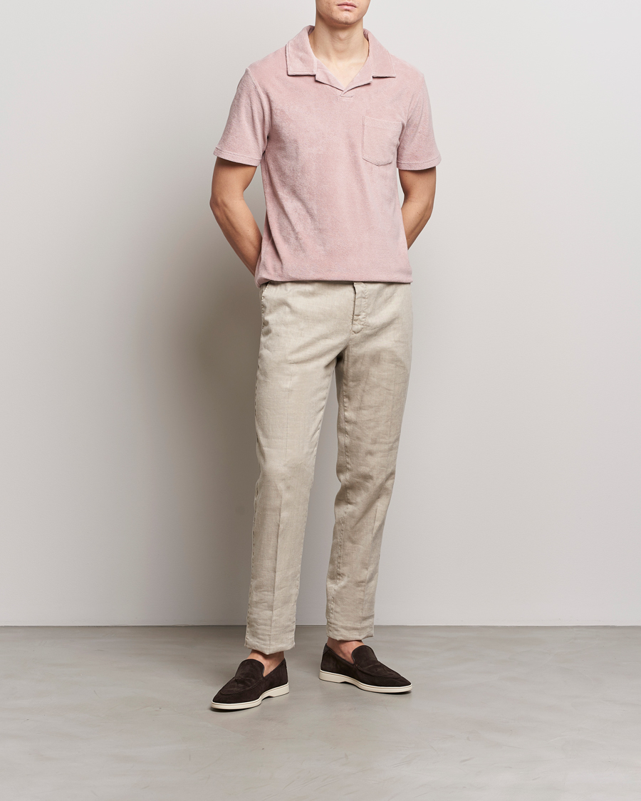 Herre | Polotrøjer | Altea | Terry Cotton Polo Rosa