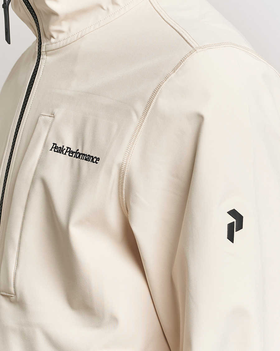 Herre | Jakker | Peak Performance | Softshell Hooded Jacket Sand Fog