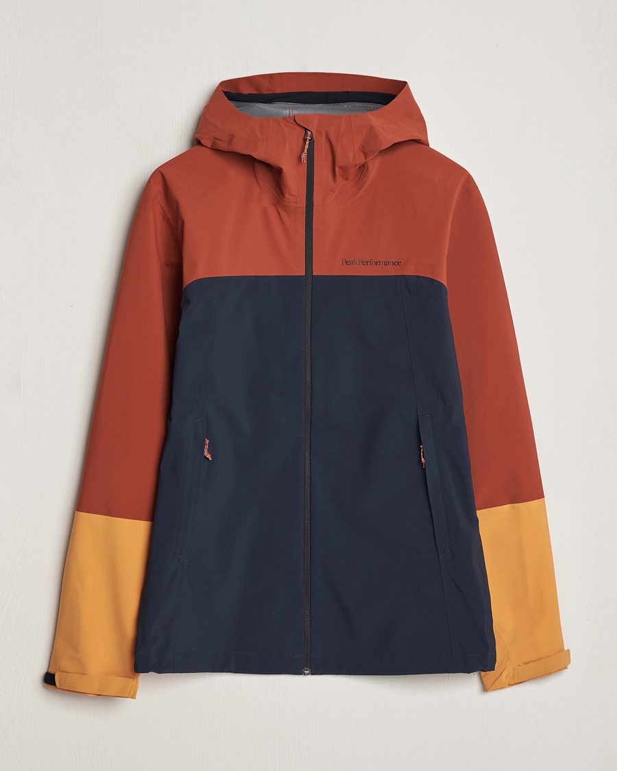 Herre |  | Peak Performance | Trail Hipe Hooded Jacket Spiced/Salute Navy/Desert