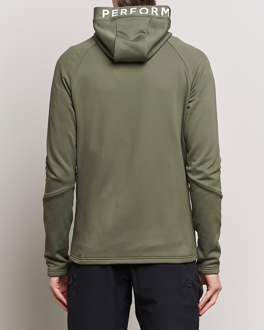 Herre | Trøjer | Peak Performance | Rider Hooded Full Zip Pine Needle