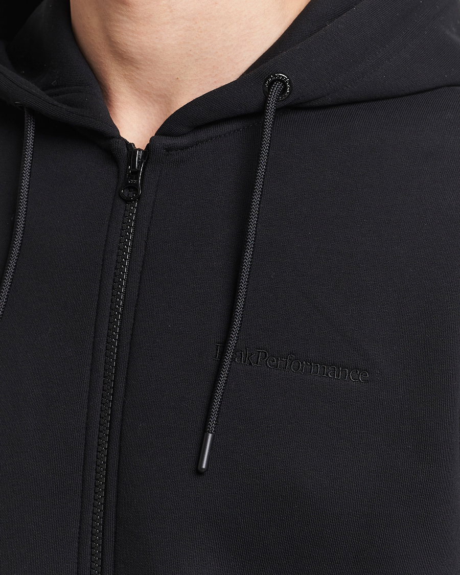 Herre | Trøjer | Peak Performance | Original Full Zip Hoodie Black