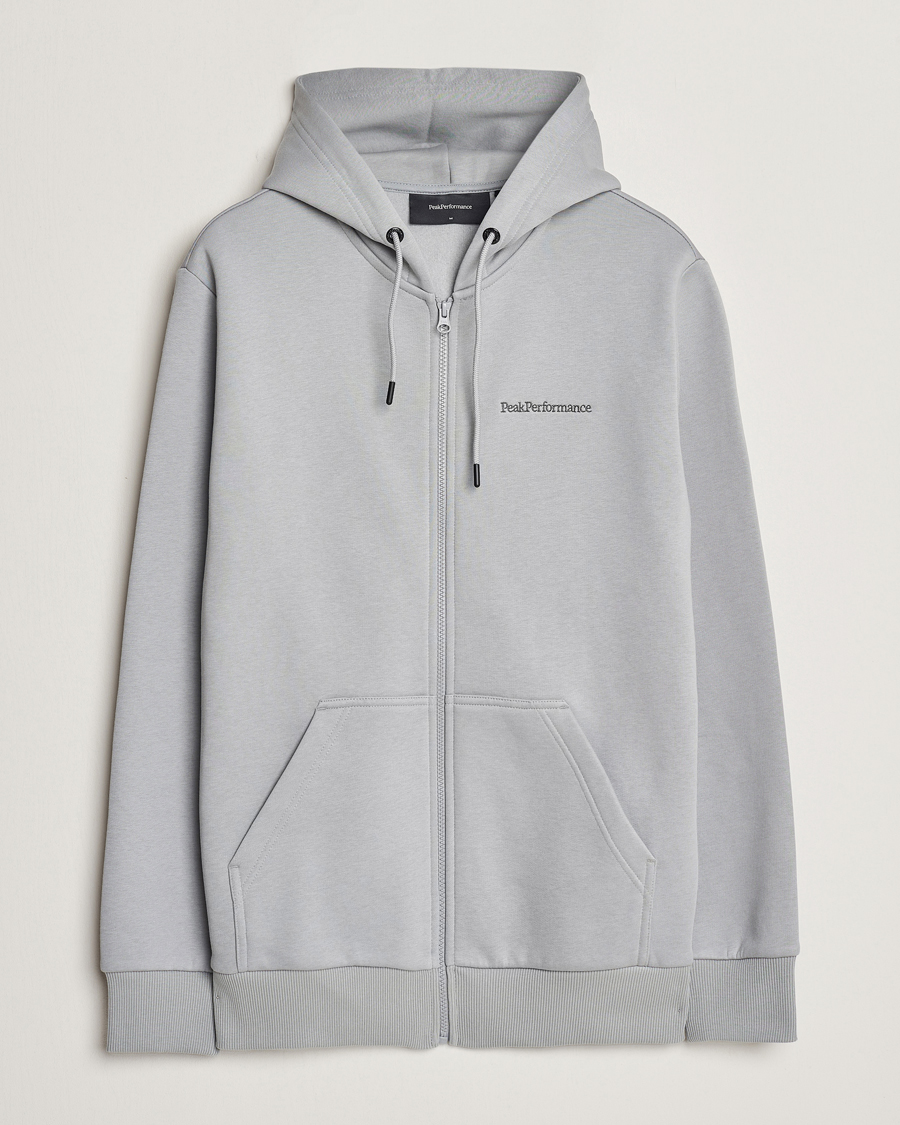 Herre | Trøjer | Peak Performance | Original Logo Full Zip Hoodie Desert Blow