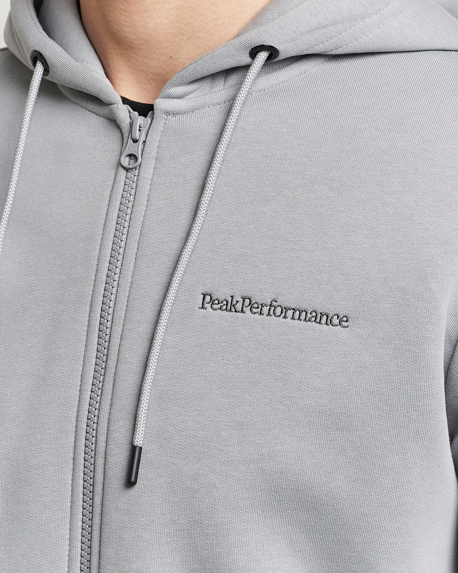 Herre | Trøjer | Peak Performance | Original Logo Full Zip Hoodie Desert Blow