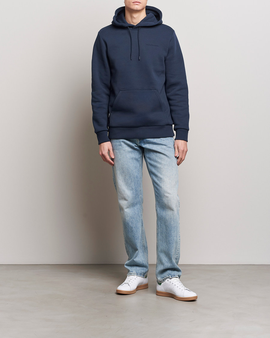 Herre | Trøjer | Peak Performance | Original Hoodie Blue Shadow
