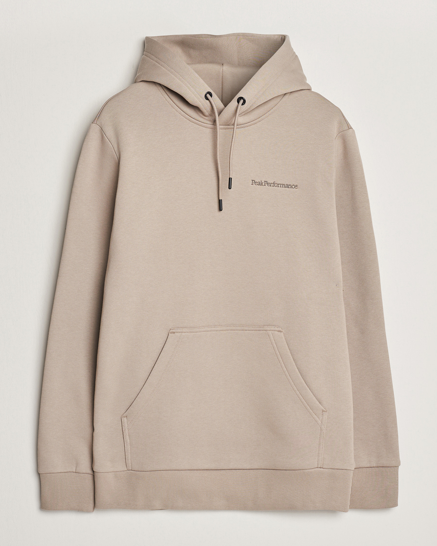 Herre | Trøjer | Peak Performance | Original Logo Hoodie Avid Beige