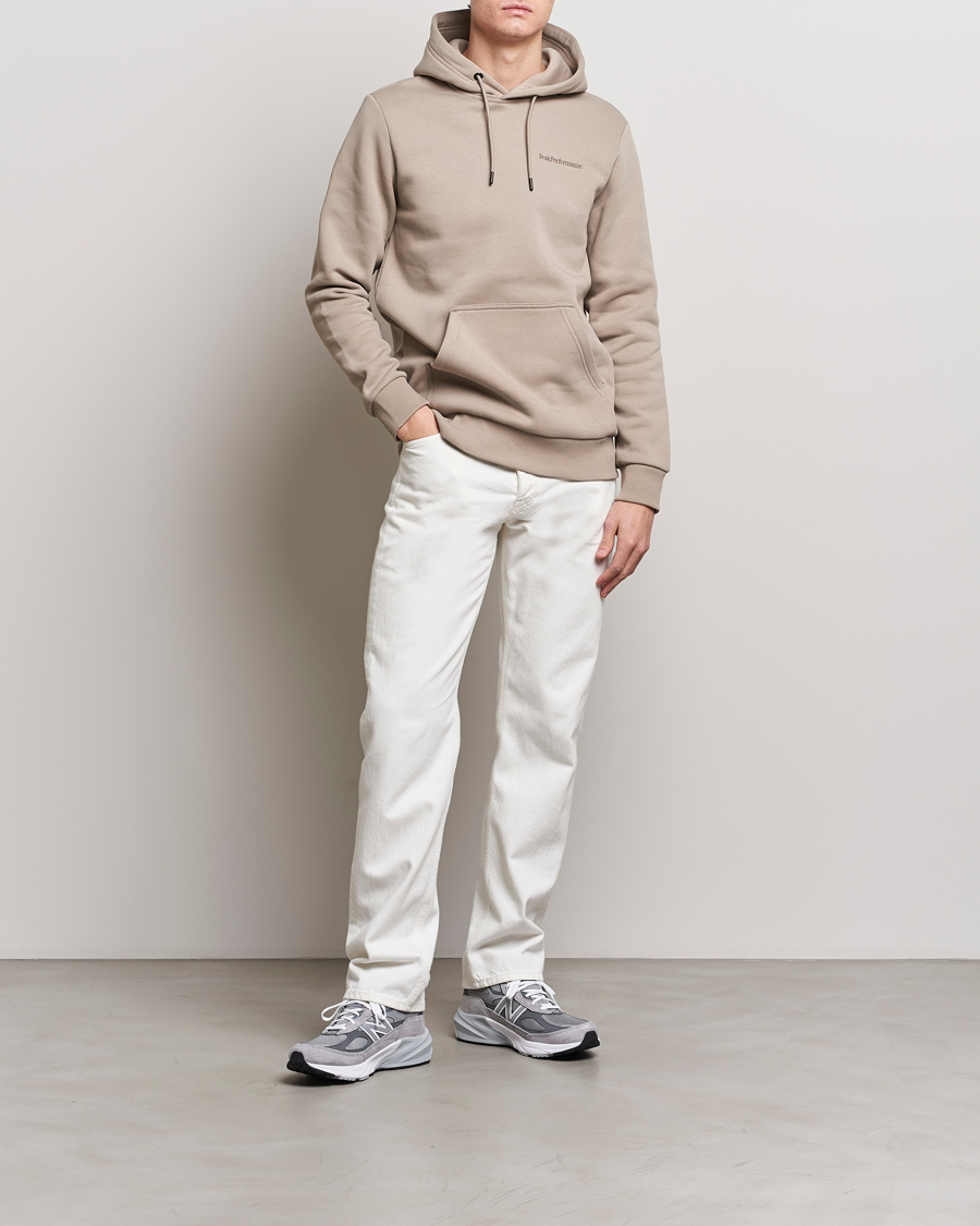 Herre | Trøjer | Peak Performance | Original Logo Hoodie Avid Beige