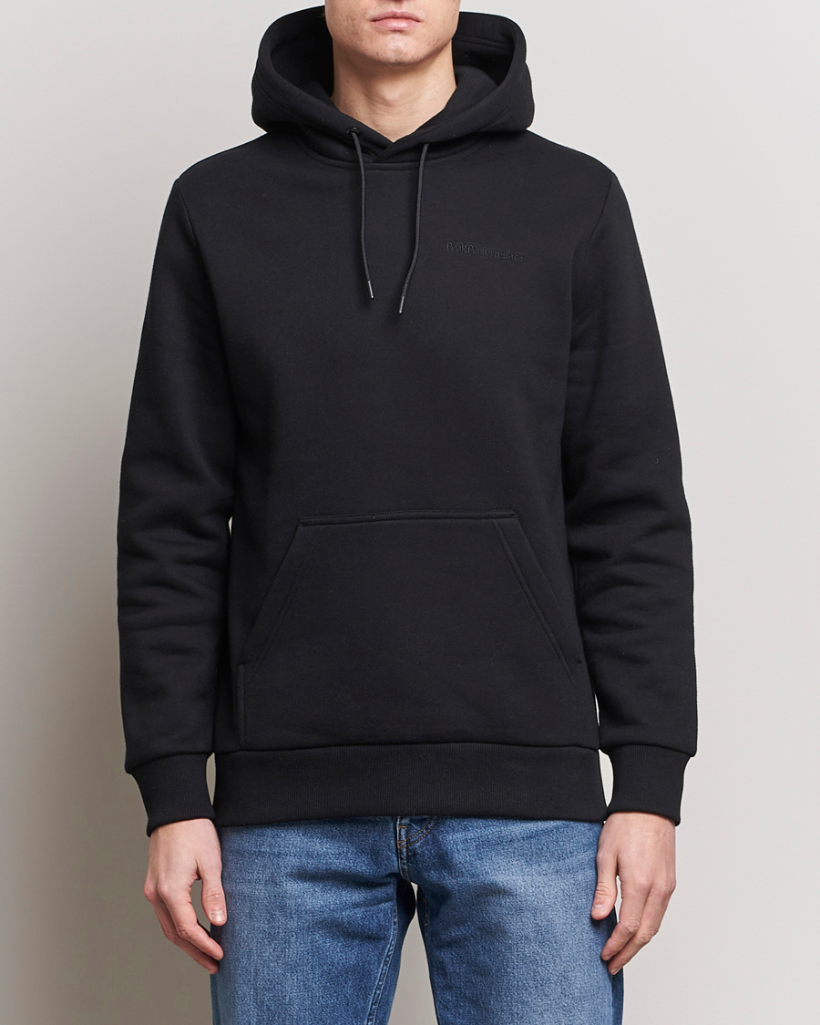 Herre |  | Peak Performance | Original Logo Hoodie Black