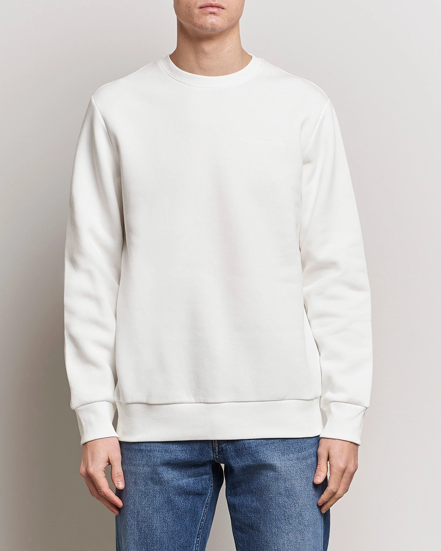 Herre | Sweatshirts | Peak Performance | Original Logo Crew Neck Sweatshirt Off White
