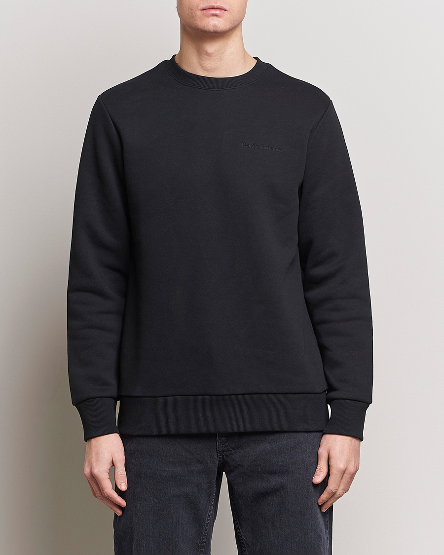 Herre | Tøj | Peak Performance | Original Logo Crew Neck Sweatshirt Black