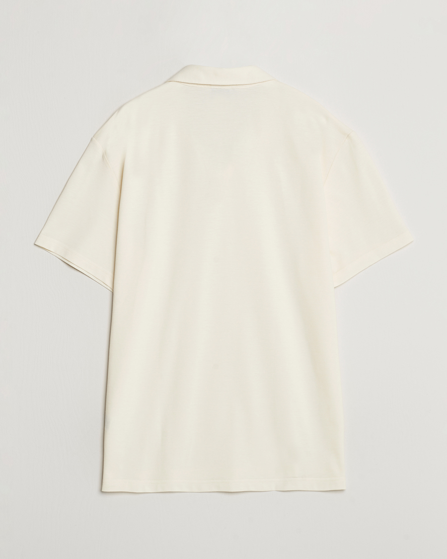 Herre | Polotrøjer | Peak Performance | Cotton Coolmax Open Collar Polo Vintage White