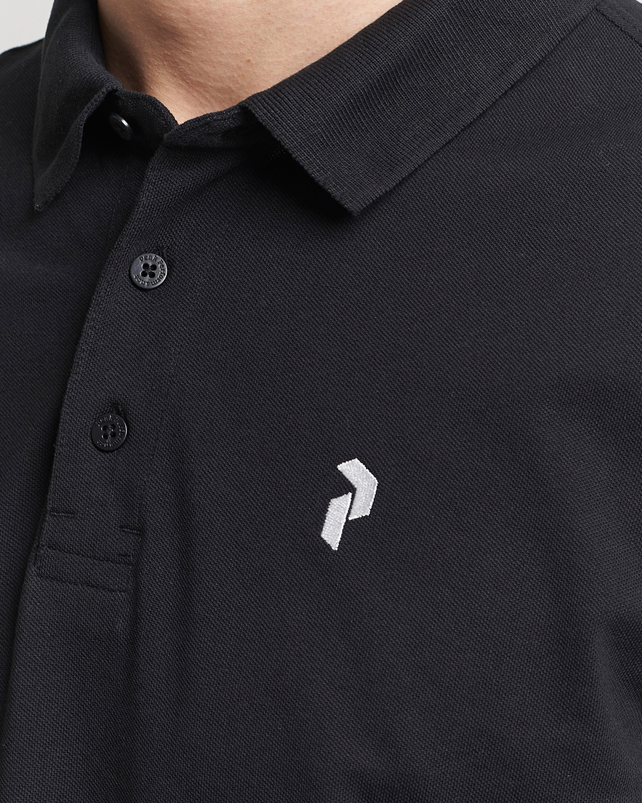 Herre | Polotrøjer | Peak Performance | Classic Cotton Polo Black