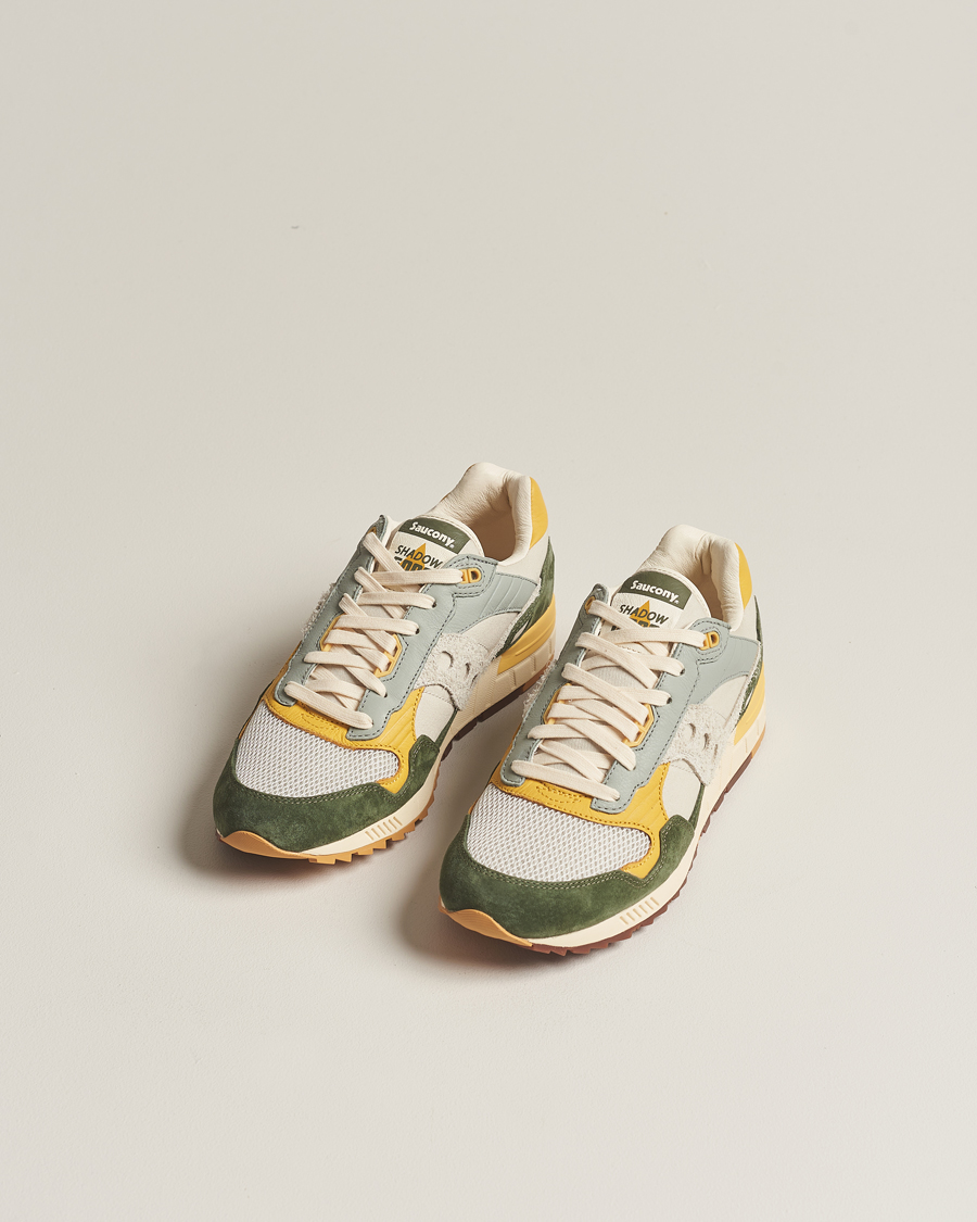 Herre | Sneakers | Saucony | Shadow 5000 Sneaker Yellow/Green/White