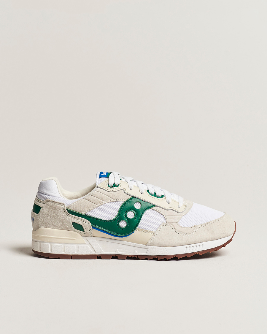 Herre | Saucony Shadow 5000 Sneaker White/Green | Saucony | Shadow 5000 Sneaker White/Green