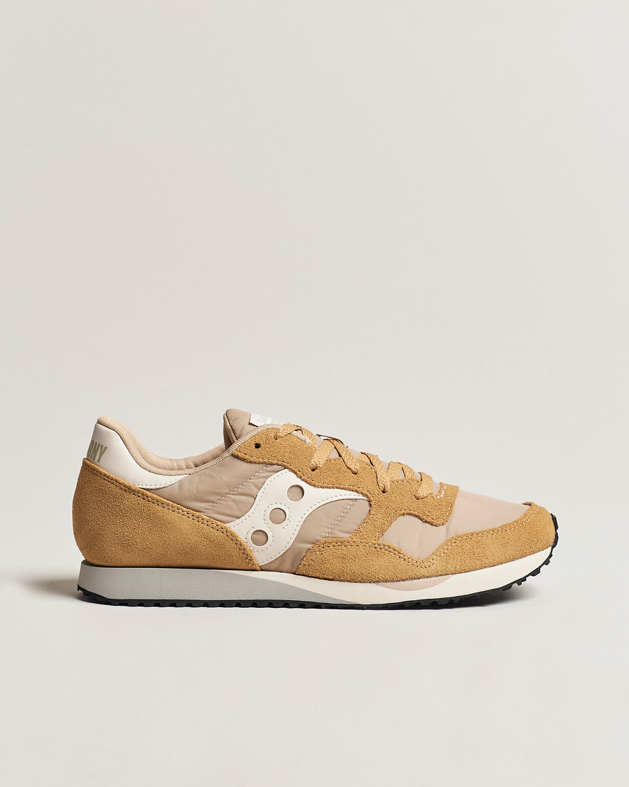 Herre | Saucony DXN Trainer Sneaker Sand/Off White | Saucony | DXN Trainer Sneaker Sand/Off White