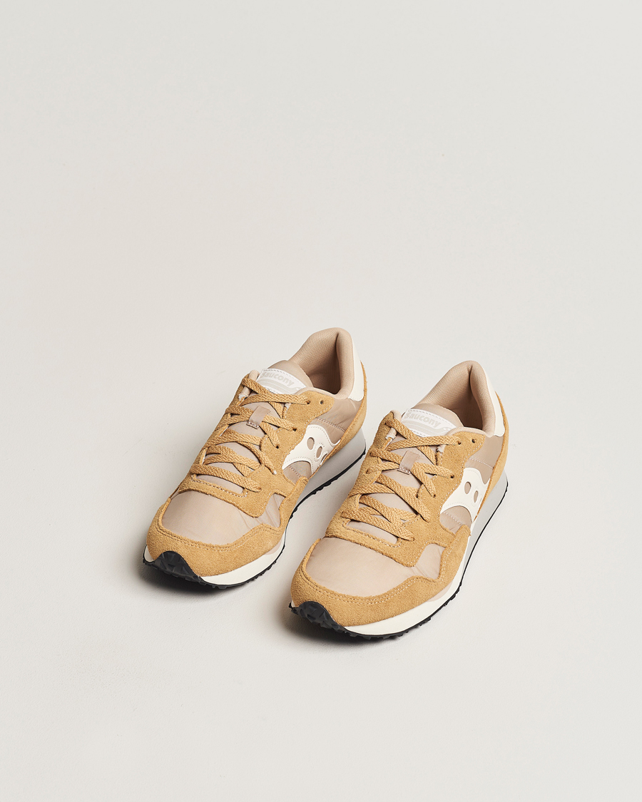 Herre | Saucony DXN Trainer Sneaker Sand/Off White | Saucony | DXN Trainer Sneaker Sand/Off White