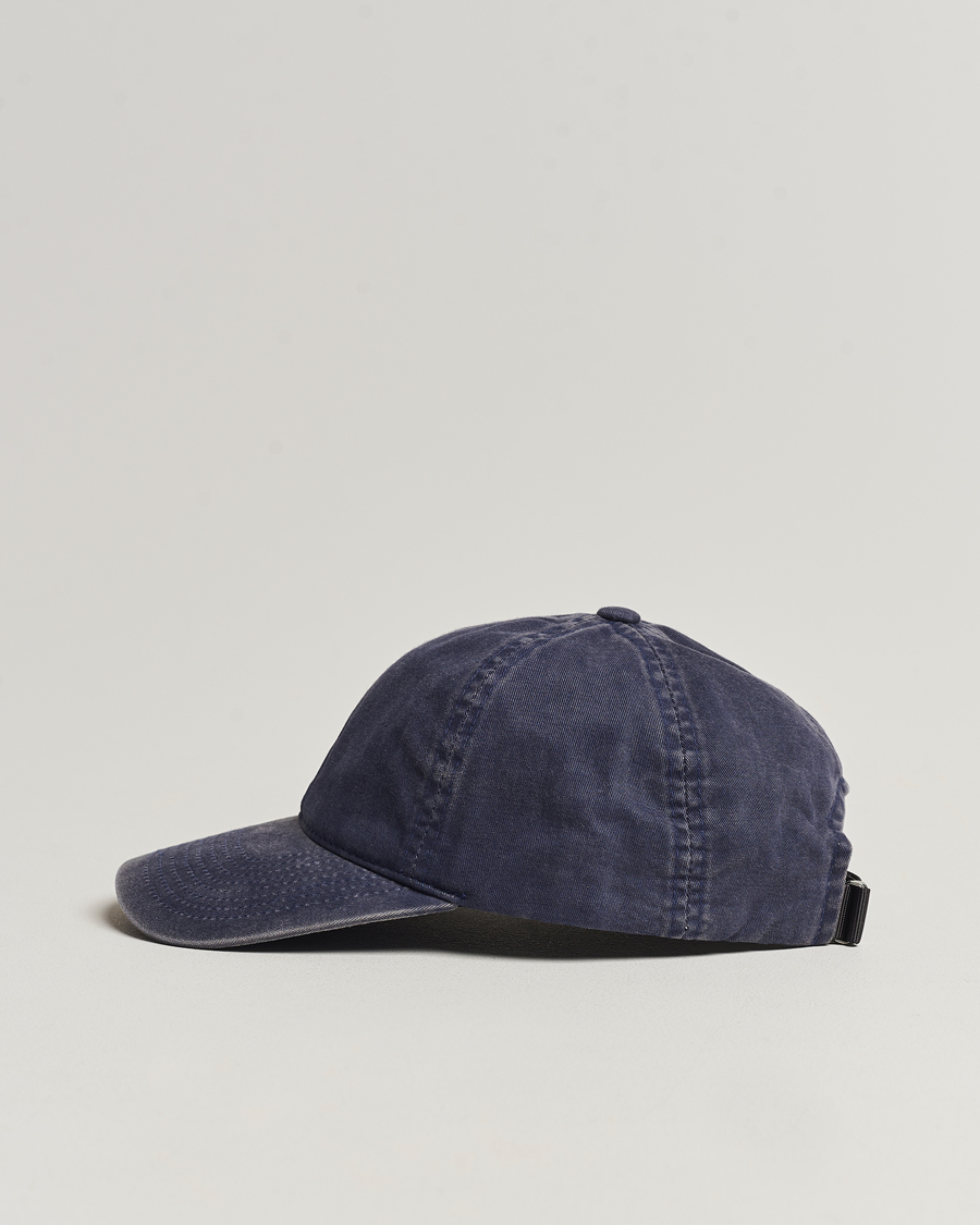 Herre | Afdelinger | Varsity Headwear | Washed Cotton Baseball Cap Blue