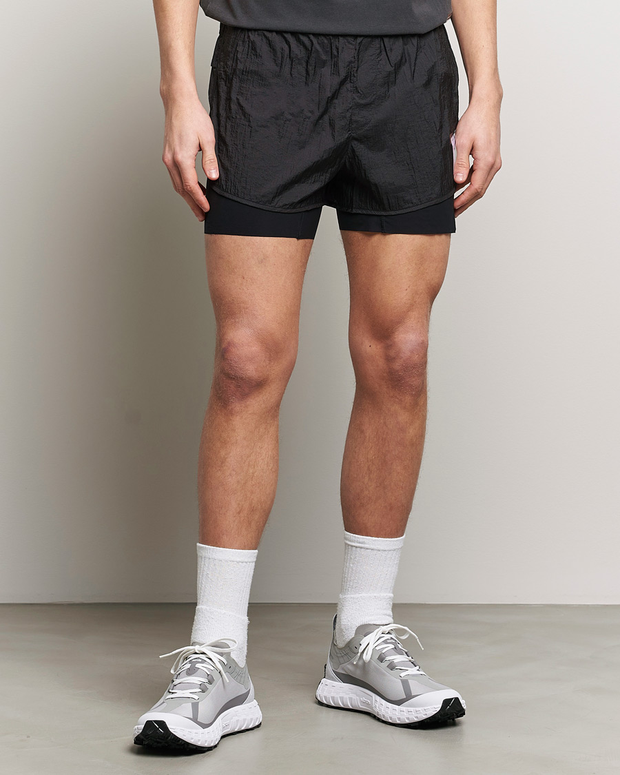 Herre | Funktionelle shorts | Satisfy | Rippy 3 Inch Trail Shorts Black