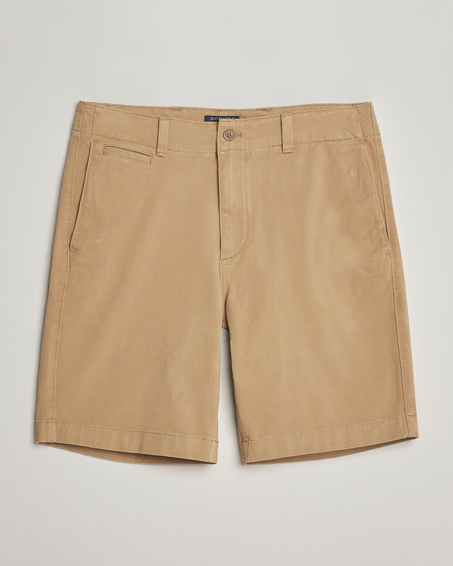 Herre |  | Dockers | California Regular Twill Chino Shorts Harvest Gold