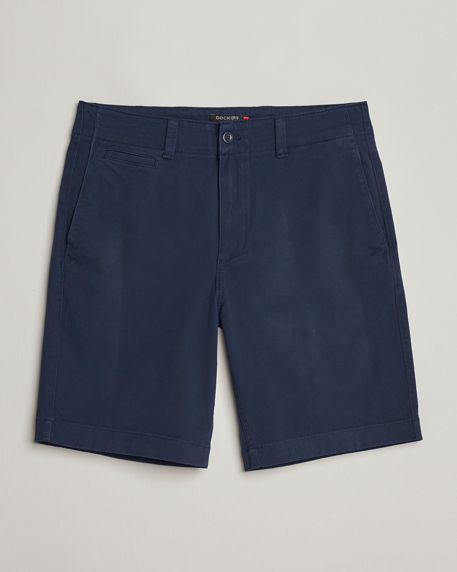 Herre |  | Dockers | California Regular Twill Chino Shorts Navy Blazer