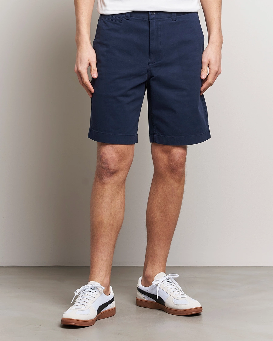Herre | Tøj | Dockers | California Regular Twill Chino Shorts Navy Blazer