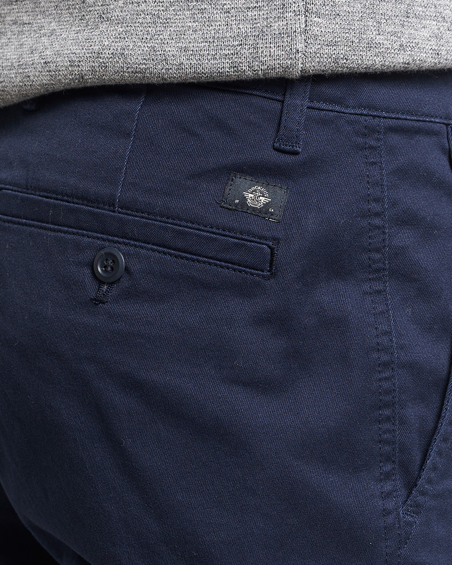 Herre | Bukser | Dockers | Original OPP Slim Twill Stretch Chino Navy Blazer