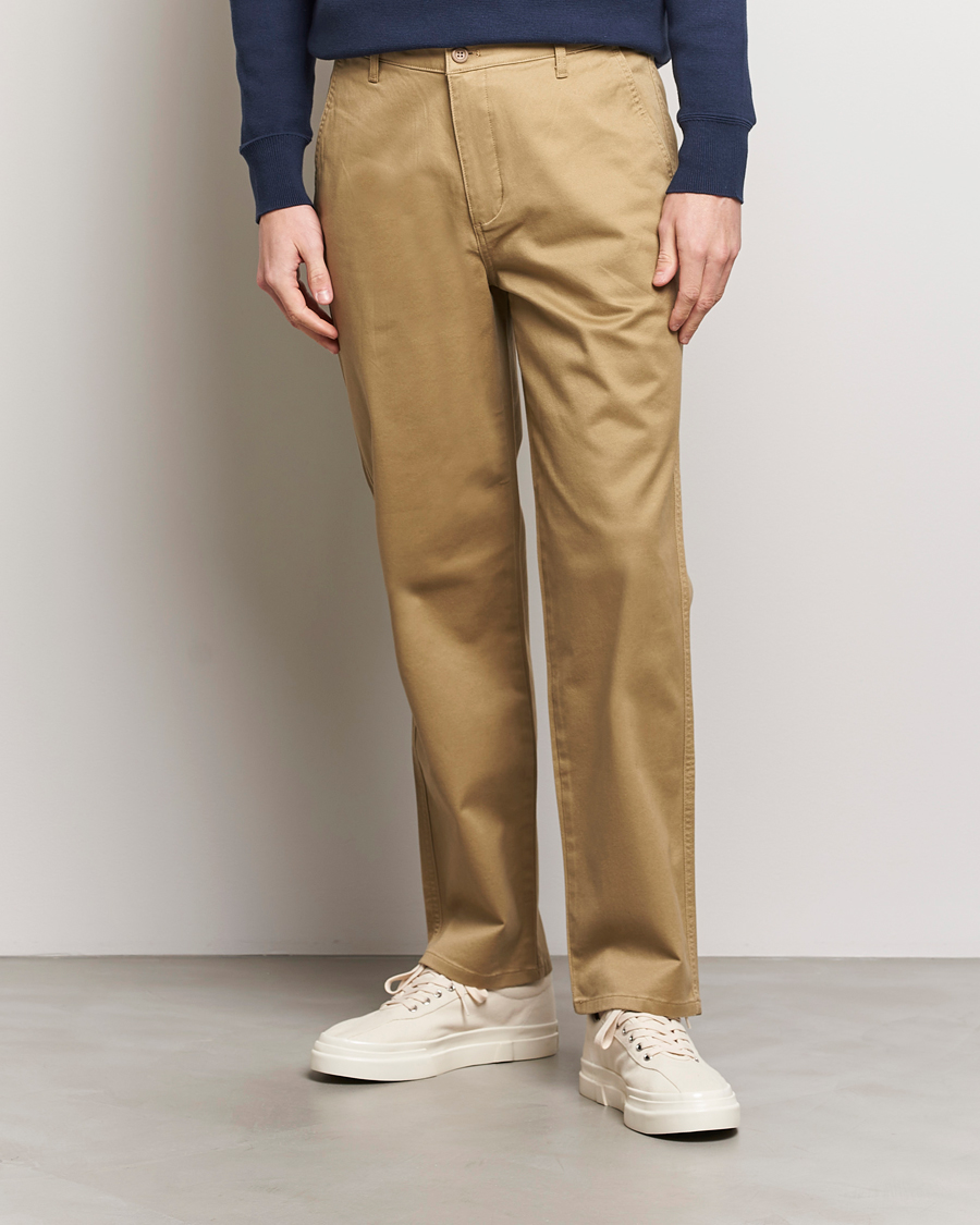 Herre | Afdelinger | Dockers | Original OPP Straight Twill Stretch Chino Harvest Gold