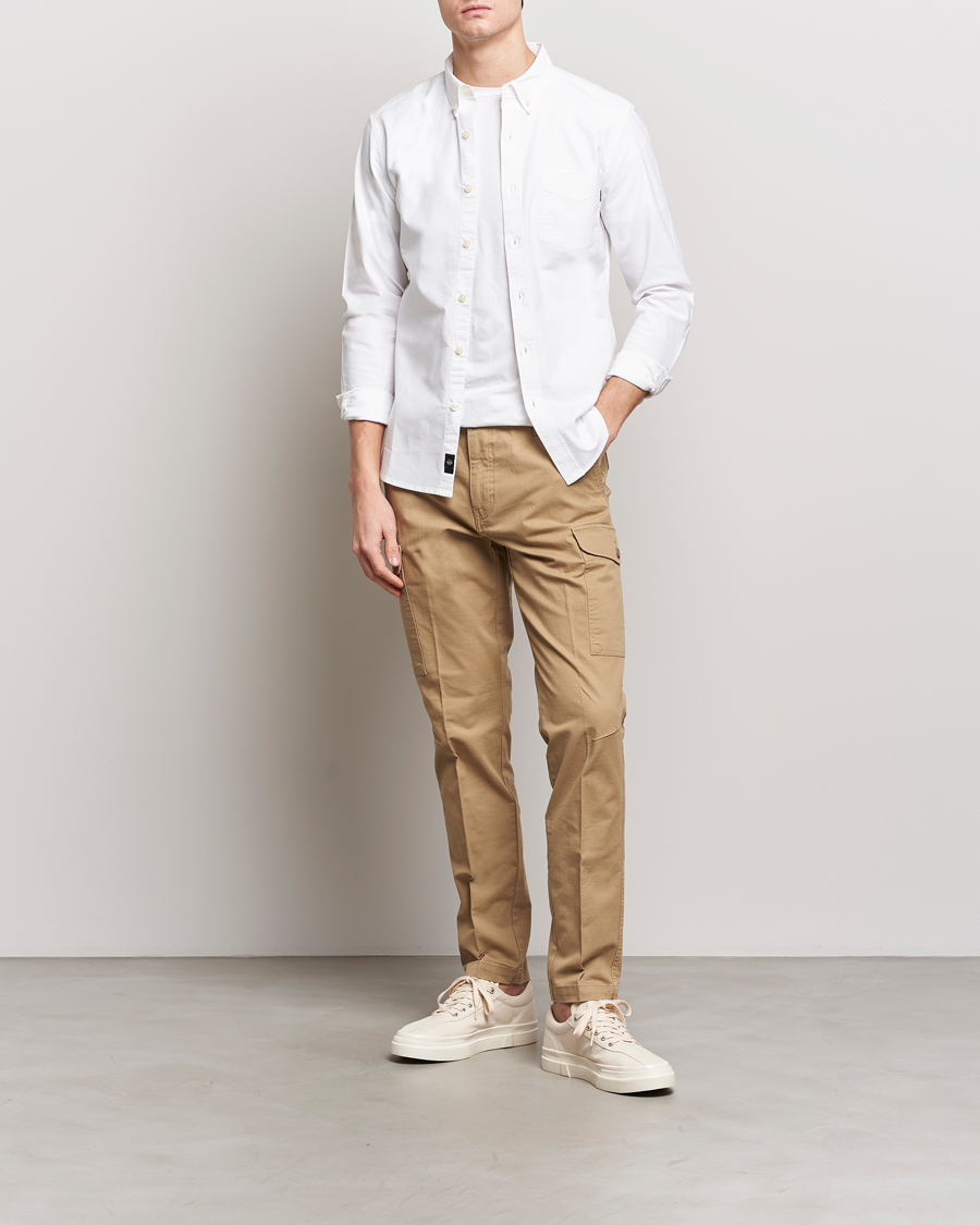 Herre | Bukser | Dockers | Slim Cotton Cargo Pants Harvest Gold