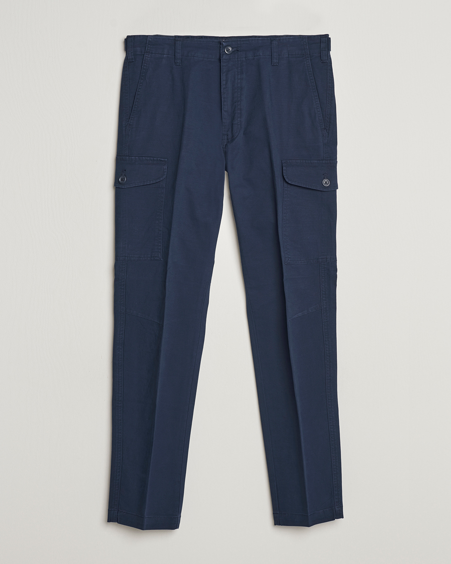 Herre |  | Dockers | Slim Cotton Cargo Pants Navy