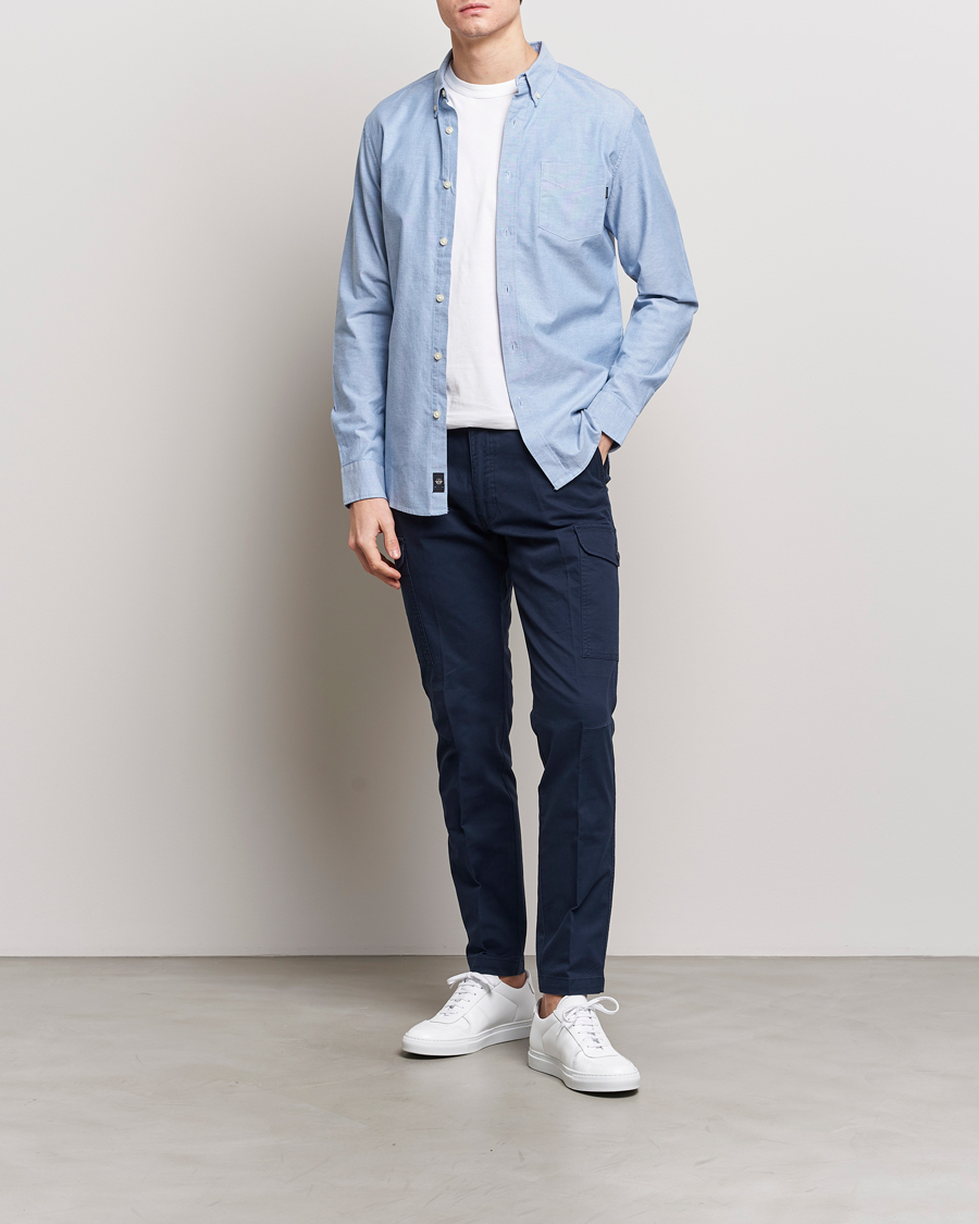 Herre | Bukser | Dockers | Slim Cotton Cargo Pants Navy