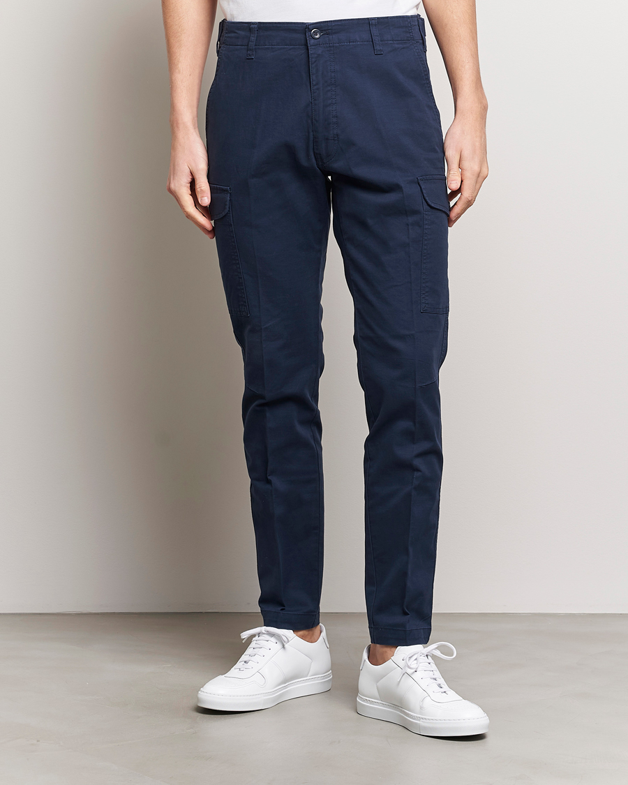 Men | Dockers | Dockers | Slim Cotton Cargo Pants Navy