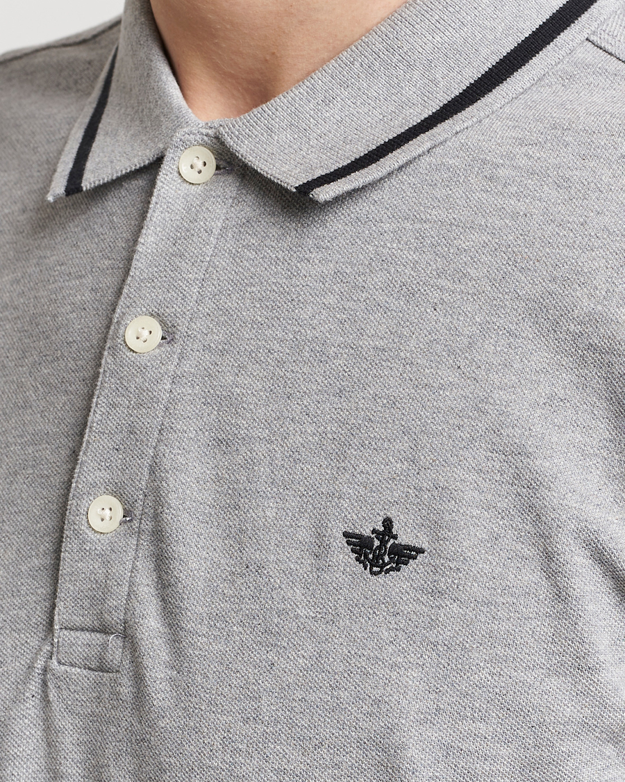 Herre | Polotrøjer | Dockers | Original Cotton Polo Mid Grey Heather