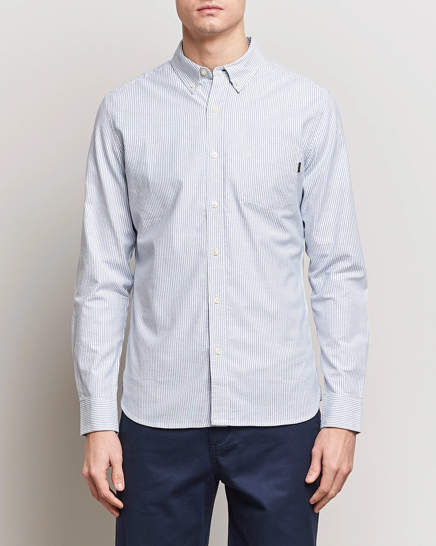 Herre | Skjorter | Dockers | Cotton Stretch Oxford Shirt Bengal Stripe