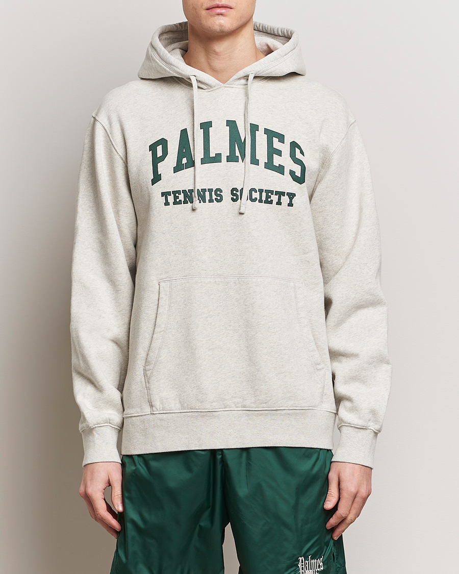 Herre | Contemporary Creators | Palmes | Mats Hooded Sweatshirt Oatmeal